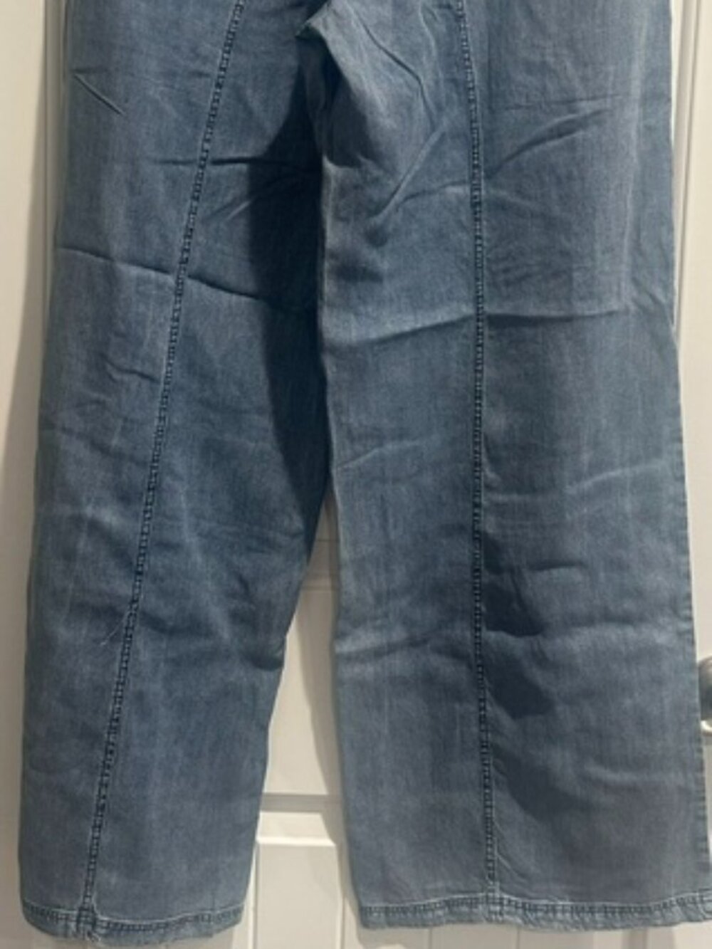NWOT Blue Velvet Wide Leg Flowy Denim Pants size- MEDIUM - Picture 4 of 4